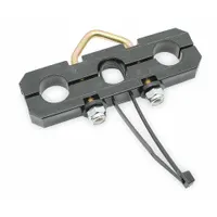 TRAMEC SLOAN Support Clamp: Support Clamp, Rubber/Steel, Cable Tie, Air Brake Hose, Bolt with Tie