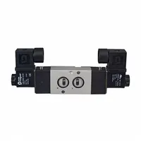NAMUR Soleniod Valve: DNMR, Double Solenoid, 12V DC, 4 Ports, 1/4 in NPT Inlet, 1/4 in NPT Outlet (MPN DNMR-C12)