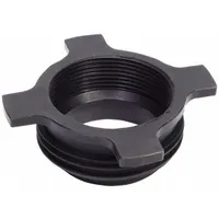 DAYTON Bung Adapter: Bung Adapter, Nylon, For 15 Gal Drum/30 Gal Drum/55 Gal Drum Container, TBD