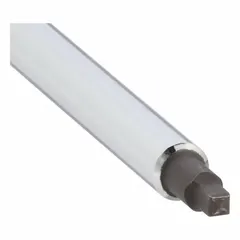 General purpose square screwdriver with #1 tip size and 11-3/4 in overall length. Cushion grip handle provides comfort during use. Suitable for square-drive fastening tasks in electrical, assembly, and maintenance applications.