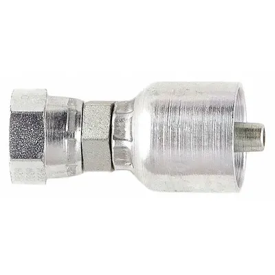 Parker 10743-16-16 Straight Hydraulic Crimp Fitting, NPSM x Crimp, -16 Hose Dash - Crimp Hydraulic Hose Fittings with NPSM Connection