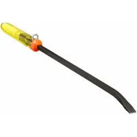 Tethered Pry Bar: Chisel End, 32 in Overall Lg, 1 1/4 in Bar Wd, 3/4 in End Wd, Tether Ready, T Yes (MPN J2148-TT)