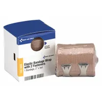 FIRST AID ONLY Elastic Bandage Wrap: 5 yd Dressing Lg, 2 in Dressing Wd, Elastic Fabric, Non-Sterile (MPN FAE-3009)