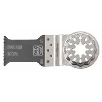 FEIN Oscillating Tool Blade: 1 3/16 in Blade Wd, 3 13/16 in Overall Lg, Bi-Metal, 1 Pieces (MPN 63502157260)