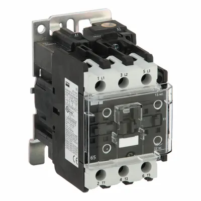 Dayton Magnetic Contactor: Non-Reversing, 3 Poles, 3NO Contacts, 65 A - Non-Reversing IEC Contactors