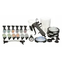 3M Conventional Spray Gun: HVLP, 1/2 in to 13 in, 1/4 in Air Inlet Size, Coatings/Paints, BSP/NPS (MPN 26878)
