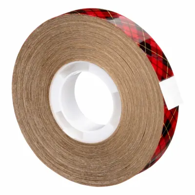 3M Transfer Tape: 1/2 in Wd, 18 yd Lg, 5 mil Thick, Kraft Paper, Acrylic - Reverse-Wound Adhesive Transfer Tape
