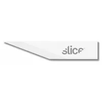 SLICE Craft Blade: 1 1/4 in Blade Lg, 0.82 mm Blade Thick, Ceramic, 1/4 in Blade Wd, Angled, 4 PK (MPN 10519)
