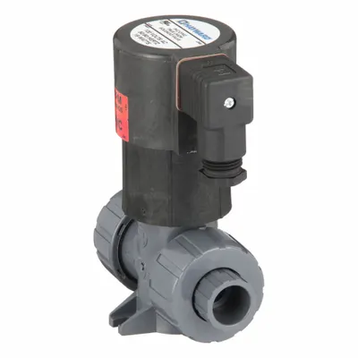 HAYWARD Solenoid Valve: 2-Way, Normally Closed, 1/2 in Pipe Size, 120V AC, Inline Single - 2-Way/2-Position, Normally Closed Solenoid Valves