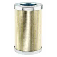 Cartridge-type hydraulic filter element with cellulose media. Features a 1 7/8 in inside diameter. Designed for use in hydraulic fluid filtration systems, commonly employed in mobile and industrial equipment to remove particulate contaminants