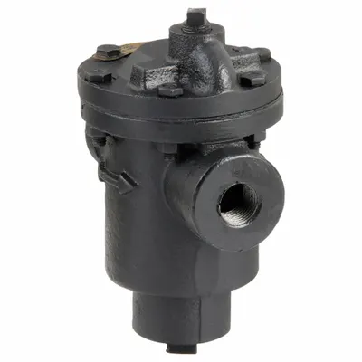 BELL & GOSSETT Steam Trap: Cast Iron, 3/4 in FNPT, 570 lb/hr, 150 psi Max., 450°F Max. - Standard Inverted-Bucket Steam Traps