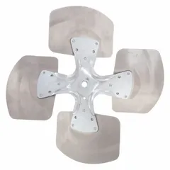Replacement propeller for use with GG120, QVEF125, QVF125, and QVSF125 units. Designed for HVAC and refrigeration systems to move air in industrial or commercial environments. Matches OEM specifications for maintenance and repair applications.