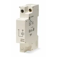 Undervoltage release accessory for Schneider TeSys Deca series. Automatically disconnects the load when voltage drops below a preset threshold, protecting equipment in motor control and distribution applications