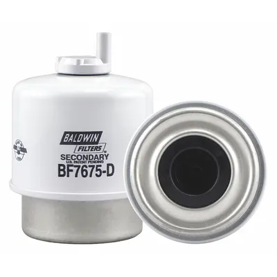 BALDWIN FILTERS Fuel Filter: Cartridge, 4 1/2 in Overall Lg, 3 5/16 in Outside Dia - Can-Type Fuel/Water Separators