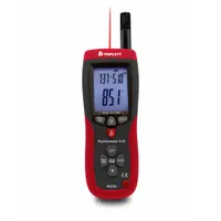 TRIPLETT Psychrometer with Infrared Thermometer: Onboard, 10.1 in x 3 in x 2 in, -4°F to 140°F (MPN RHT52)