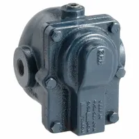 Steam Trap: Cast Iron, 1/2 in FNPT, 1,200 lb/hr, 15 psi Max., 353°F Max., In-line (MPN 15BI2)
