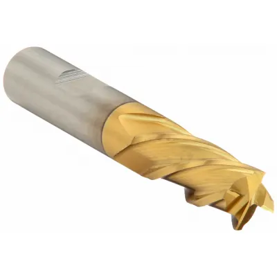 CLEVELAND C33615 Left-Helix High-Speed Steel Square End Mill - Left-Helix High-Speed Steel Square End Mills
