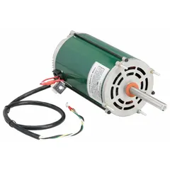 This 1 hp, 115V AC electronically commutated motor is designed for use with upblast fans. It features a 5/8 in shaft diameter and includes a Molex Potentiometer Plug shipped loose. Suitable for converting or replacing motors in commercial or industrial ventilation systems. cUL listed.