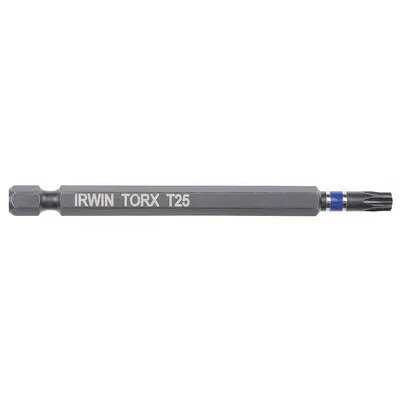 IRWIN Insert Bit: Insert Bit, T15 Bit Size, Imperial/Metric, Torx Head, T15 Bit Industry Size - Impact Torx Bits