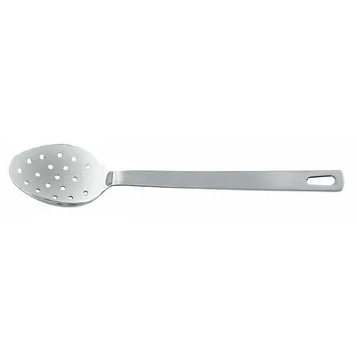 CRESTWARE Serving Spoon, 13 in, Stainless Steel, Silver - Serving Spoons