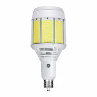 This LED corncob BT56 lamp with a Mogul Screw (EX39) base operates at 470 watts and a color temperature of 4000K. It is designed for high-output applications such as warehouses, factories, and parking lots, serving as an energy-efficient replacement for traditional HID lighting. The lamp is not shatter-resistant