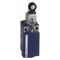 TELEMECANIQUE SENSORS Limit Switch: Roller Lever, XCKP, 0.22 in Roller Wd, 0.9 in-lb Op Torque - Max (MPN XCKP2118G11)