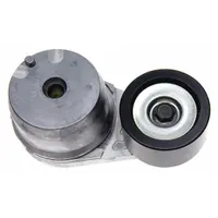 Self-adjusting belt tensioner for maintaining proper tension in vehicle accessory drive systems. Features a single steel pulley with a 3-inch outside diameter. Heavy-duty performance rating for demanding conditions