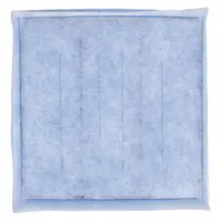 OEM Ring Panel Air Filter: 20 in x 20 in x 1 in, 20 in Section Wd, 1 Sections, 2 Ply, MERV 8 (MPN 5W422)