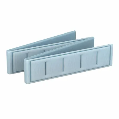 OEM Link Air Filter: 20 in x 30 in x 1 in, 30 in Section Wd, 4 Sections, 3 Ply - MERV 8 Link Air Filters