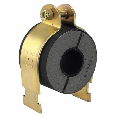 ZSI Insulated Strut Clamp: Zinc-Plated Steel, For 2 7/8 in Pipe - Insulated Strut Clamps for Insulated Pipe & Tube