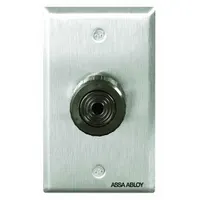 Stainless steel piezo sounder for audible alert indication. Provides a clear tone for status or alarm signaling in industrial control panels, machinery, and automation equipment. Suitable as an accessory for power supplies