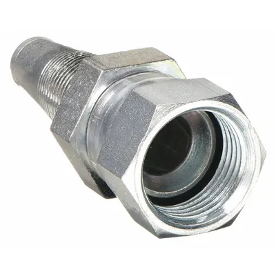 AEROQUIP Hydraulic Hose Fitting: -32 For Hose Dash Size, 2 in Fitting Size, SAE 37 x Line/Hose/Tube - Steel Reusable Hydraulic Hose Fittings