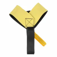 APPROVED VENDOR Heel Grounding Strap: Antistatic Heel Strap, Yellow, Hook and Loop Fastening, 20 PK