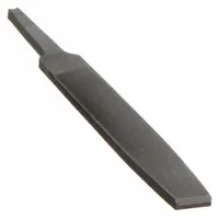 Hand File: Rectangular, Smooth Cut, 3 3/4 in Lg without Tang, 7/16 in Wd, 7/64 in Thick, 3 Cut Edges (MPN 39CE62)