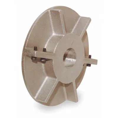 Dayton Heat Slinger: For Use With 3AXF3, Aluminum, Aluminum Plated, 10 in Outside Dia - Heat Slingers
