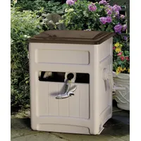 Garden Hose Reel: 225 ft (5/8 in I.D.), 15 in Reel Dia, Tan, 21 in L x 26 in W x 27 1/2 in H (MPN STB200B)