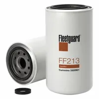 Spin-on diesel fuel filter with 3 11/16 in outside diameter. Removes contaminants from diesel fuel in automotive and heavy-duty engines, commonly used in trucks, buses, and off-road equipment
