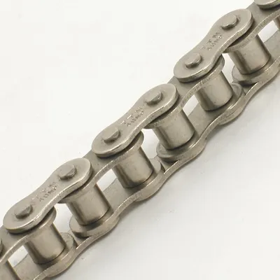 TRITAN Roller Chain: Single Strand, 25, 1/4 in Pitch, Steel, 10 ft Overall Lg - Anti-Corrosion Roller Chains