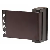 KABA ILCO Deadlatch Handle: Paddle, Bronze (MPN 459-02-00-313)