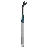 MOODY TOOL Open End Wrench: Alloy Steel, Black Oxide, 7/64 in Head Size, 3 in Overall Lg, Std (MPN 76-1553)