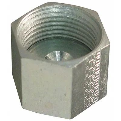 AEROQUIP Hydraulic Hose Cap: Steel, 1/4 in Fitting Size, Female - Hydraulic Hose Caps