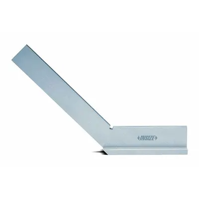 INSIZE Precision Steel Square with Wide Base: 135° Angle - Machinist Precision Steel Squares