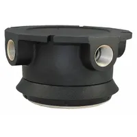 FEDERAL SIGNAL Mounting Kit: 121X/24XST/27XL/27XST/27XST-024-4-MOD, Black, 6 15/16 in Overall Wd (MPN CMXC-SB)