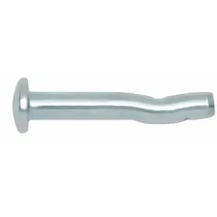 Round steel drive anchors with zinc-plated finish, 3 in overall length, supplied in a 25-pack. Designed for fastening into concrete, block, or brick where resistance to loosening under vibration is required.