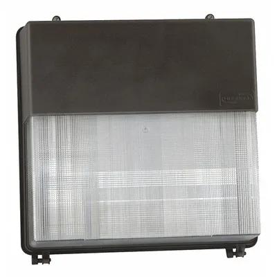 EXO Wall Pack: LED, 6,778 lm, 5000K, 480V AC, 72 W, Type III, 8 in Overall Ht - LED Full-Size Wall Packs