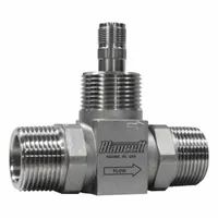 BLANCETT Stainless Steel Turbine Meter: Flow Meter, Turbine, 4 in NPT, 4 in Connection Size, NPT (MPN B311-084)