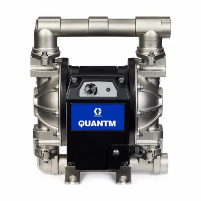 GRACO Stainless Steel Housing EODD Pump, 1 1/2 in NPT, 240V AC - Stainless Steel Housing EODD Pumps