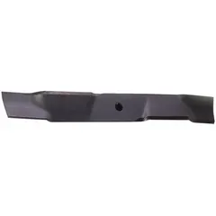 Replacement lawn mower blade for cutting grass on compatible mowers. Features a 5/8 in center hole diameter. Suitable for residential or commercial turf maintenance.