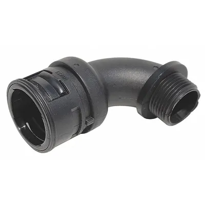 REIKU Elbow 90 Degrees: 1 1/4 in Nominal Size (MPN VPBRB-36N07) - 90 Degree Elbows for Continuous-Flex Corrugated Tubing