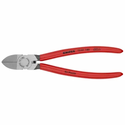 KNIPEX 72 01 180 Flush-Cut Diagonal-Cutting Pliers